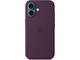 Калъфи Apple iPhone 16 Silicone Case with MagSafe - Plum