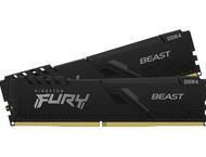 Оперативна памет 32GB (2x16GB) DDR5 6400 MT/s CL32 Kingston FURY Beast Black XMP