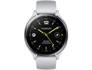 Смарт часовници Xiaomi Watch 2 Sliver Case With Gray TPU Strap