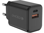 Зарядни устройства Dviced Wall charger 35W GaN EU, Black