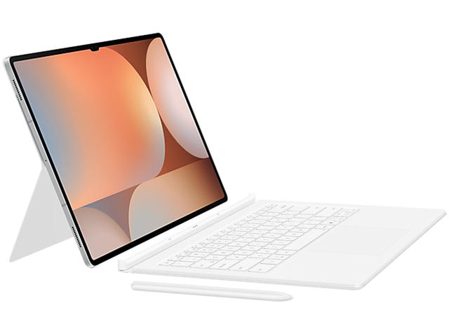 Калъфи за таблети Калъф Book Cover с клавиатура за Samsung Galaxy Tab S10+, White