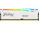 Оперативна памет 32GB (2x16GB) DDR5 6000 MT/s CL36 Kingston FURY Beast White RGB EXPO