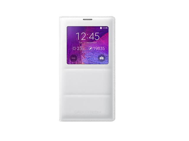 Калъфи Samsung S View Cover за Samsung Note 4 (бял)