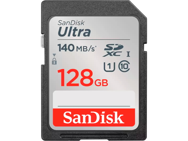 Карти памет 128GB SanDisk Ultra SDXC Memory Card