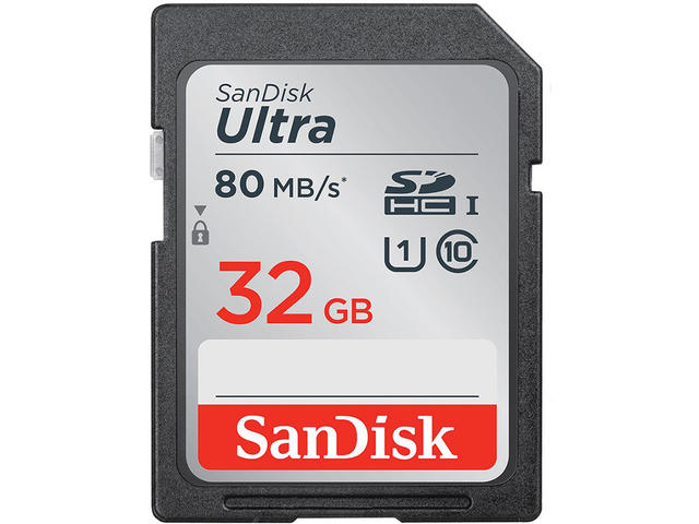 Карти памет 32GB Sandisk Ultra SDHC Memory Card