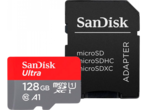 Карти памет SanDisk Ultra microSDXC 128GB + SD Adapter 140MB/s A1 Class 10 UHS-I