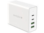 Зарядни устройства Dviced Desktop charger 100W GaN EU, White