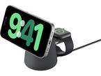 Зарядни устройства  BoostCharge Pro Sale 2-in-1 Wireless Charging Dock with MagSafe 15W, Charcoal