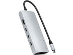Кабели и Адаптери Satechi USB-C многопортов адаптер 8K с Ethernet V3 - Silver