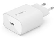 Зарядни устройства Belkin BoostCharge USB-C PD 3.0 PPS Wall Charger 25W + USB-C to Lightning Cable