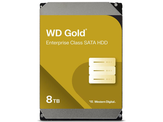 Твърди дискове 8TB Western Digital Gold Enterprise Class