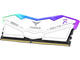 Оперативна памет 32GB (2x16GB) DDR5 6000 MT/s CL38 TeamGroup T-Force Delta RGB White