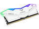 Оперативна памет 32GB (2x16GB) DDR5 6000 MT/s CL38 TeamGroup T-Force Delta RGB White