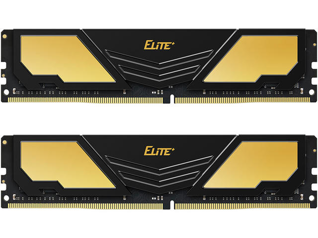 Оперативна памет 16GB (2x8GB) DDR4 3200 MT/s CL22 TeamGroup Elite PLUS Black