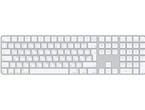 Клавиатури Apple Magic Keyboard with Touch ID and Numeric Keypad for Mac models with Apple silicon (USB–C) - Ukrainian - White Keys