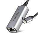 Кабели и Адаптери Axagon ADE-TXPD USB-C Gigabit Ethernet Adapter with PD 100W