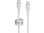 Кабели и Адаптери Belkin BoostCharge Pro Flex USB-C to USB-C Cable 60W 2 m, White