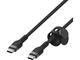Кабели и Адаптери Belkin BoostCharge Pro Flex USB-C to USB-C Cable 60W 3 m, Black