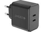 Зарядни устройства Dviced Wall charger 65W GaN EU DV221010, Black