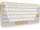 Клавиатури ASUS Marshmallow Keyboard KW100, Oat Milk