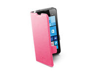 Калъфи Cellular Line Book Essential за Nokia Lumia 630, в розово