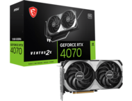 Видео карти MSI GeForce RTX 4070 VENTUS 2X E1 12G OC