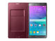 Калъфи Калъф Samsung Flip Wallet за Galaxy Note 4, във виненочервено