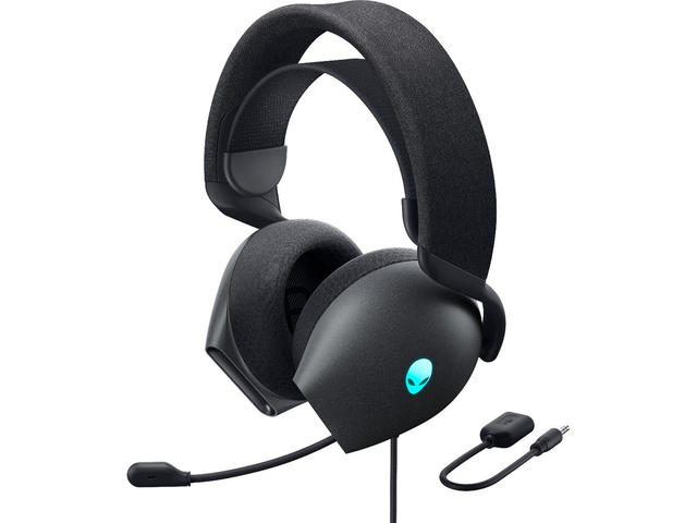 Слушалки Alienware Wired Gaming Headset - AW520H (Dark Side of the Moon)
