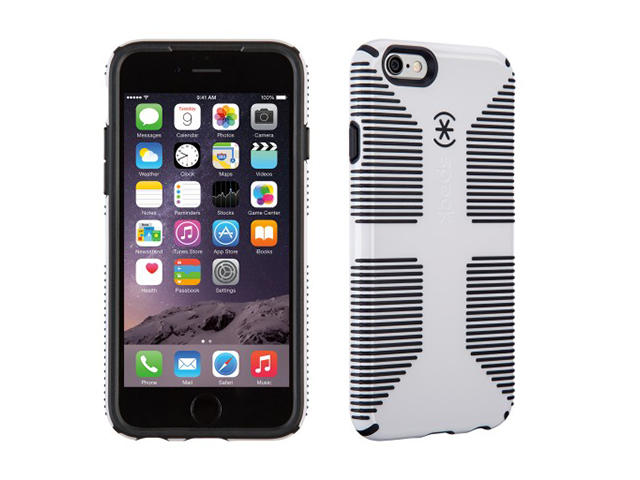Калъфи Speck CandyShell Grip за iPhone 6, бяло-черен