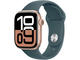 Каишки Apple Watch 42mm Sport Band: Lake Green Sport Band - M/L (Seasonal)