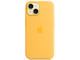 Калъфи Apple iPhone 15 Silicone Case with MagSafe - Sunshine