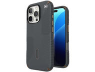 Калъфи Speck Presidio2 Grip, за iPhone 16 Pro, MagSafe + ClickLock, Charcoal Grey