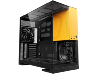 Кутии Geometric Future Model 5 Black/Yellow, С вентилатори