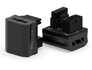 Кабели за компоненти EZDIY-FAB 12VHPWR 600W Power Adapter 180° Black RVS