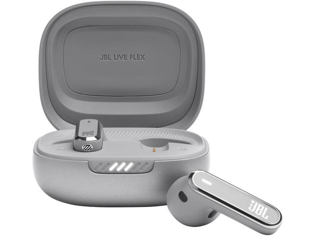 Слушалки JBL Live Flex, Silver