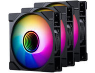 Вентилатори Phanteks M25-120 Gen2 PWM D-RGB Reverse Blade Black Triple Pack