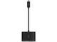 Кабели и Адаптери Belkin USB-C to VGA + Charge Adapter (60W PD) - Black