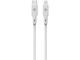 Кабели и Адаптери Dviced Cable USB-C to Lightning silicone 1,25m - White