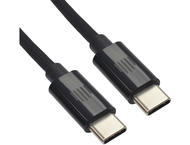 Кабели и Адаптери Dviced Cable USB-C to USB-C Nylon Textile 2m - Black