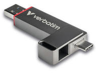 USB памети 512GB Verbatim Dual QuickStick USB-C & USB-A USB 3.2 Gen 1