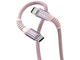 Кабели и Адаптери Verbatim Sync & Charge USB-C to USB-C 100W Magnetic 120 cm - Pink