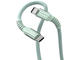 Кабели и Адаптери Verbatim Sync & Charge USB-C to USB-C 60W Magnetic 120 cm - Green