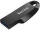 USB памети 128GB SanDisk Ultra Curve 3.2, USB 3.1 Gen 1, Black
