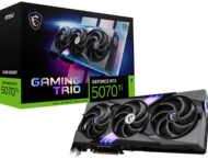 Видео карти MSI GeForce RTX 5070 Ti 16G GAMING TRIO OC PLUS