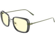 Компютърни очила GUNNAR Fallout Vault 33 Gunmetal/Olive - Amber