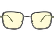 Компютърни очила GUNNAR Fallout Vault 33 Gunmetal/Olive - Amber