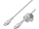 Кабели и Адаптери Belkin BoostCharge Pro Flex USB-C to USB-C Cable 60W 3 m, White