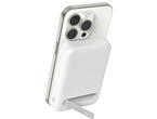 Външни батерии Belkin BoostCharge Pro Magnetic Power Bank with Qi2 15W 8K, White