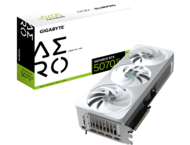 Видео карти GIGABYTE GeForce RTX 5070 Ti AERO OC 16G