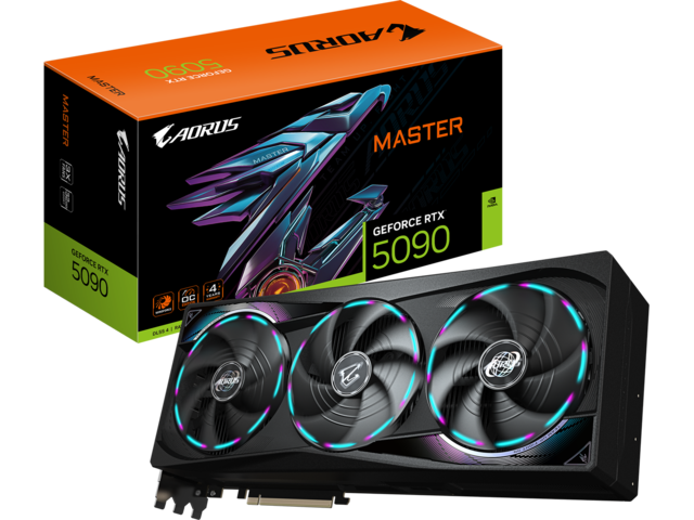 Видео карти GIGABYTE AORUS GeForce RTX 5090 MASTER 32G